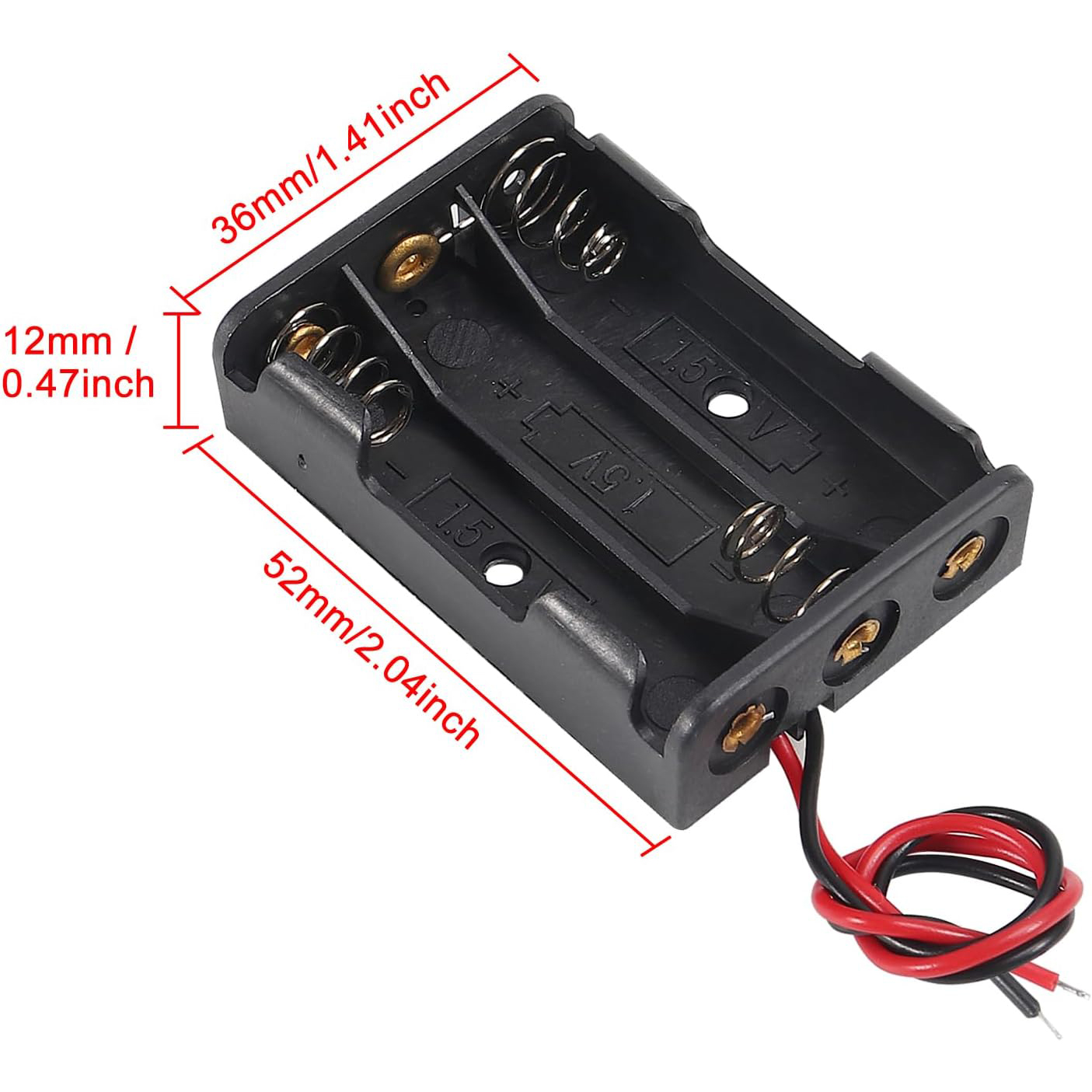 10pcs AAA Battery Holder 3X 1. - Unique Electronics Gadgets recension och pris