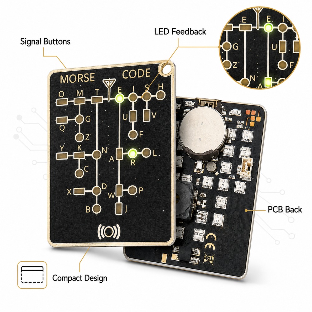 Portable Morse Code Trainer Ca - Electronics Gadgets To Gift recension och pris