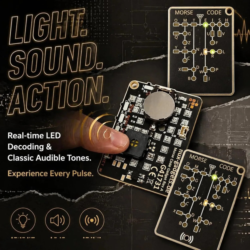 Portable Morse Code Trainer Ca - Electronics Gadgets To Gift recension och pris