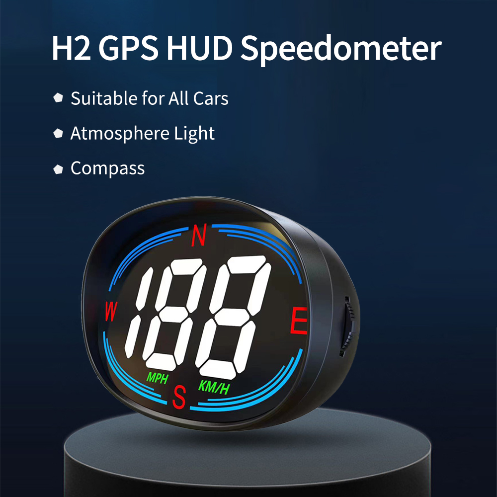 H2 GPS Car HUD Digital KM/H MP - Gadgets For Electronics recension och pris