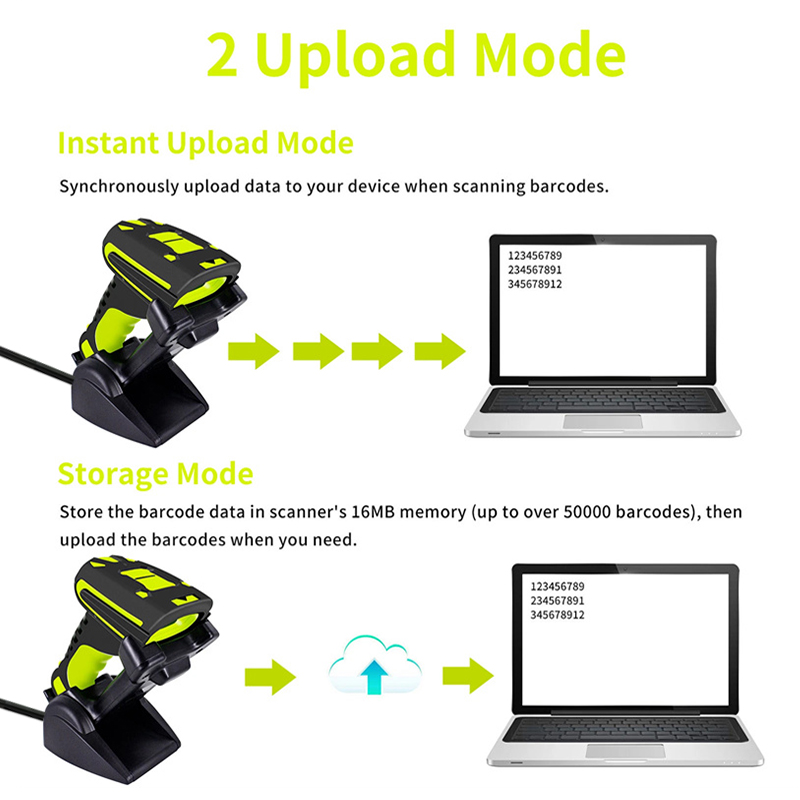 8020W Fixed Stand Bluetooth In - Barcode Scanner Wireless recension och pris