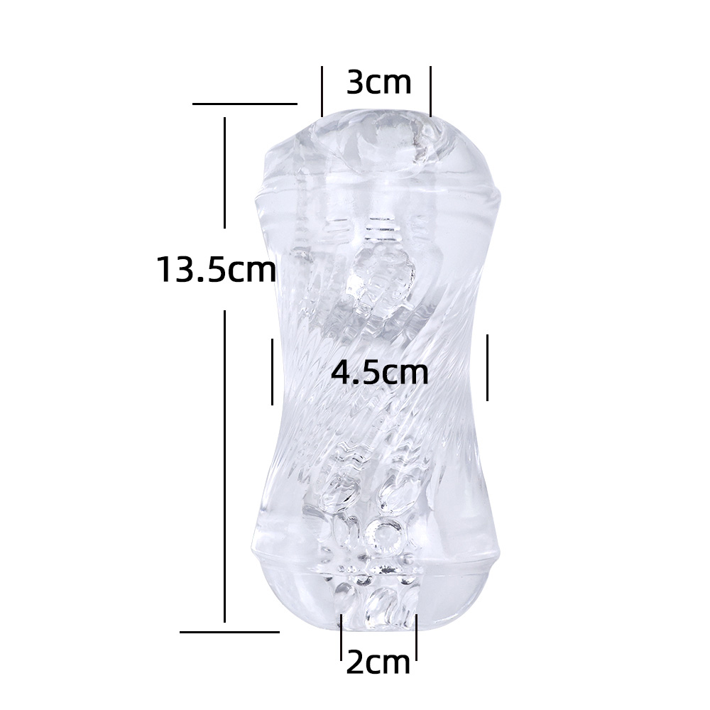 Transparent Male Masturbator S - Electronics Gadgets For Women recension och pris
