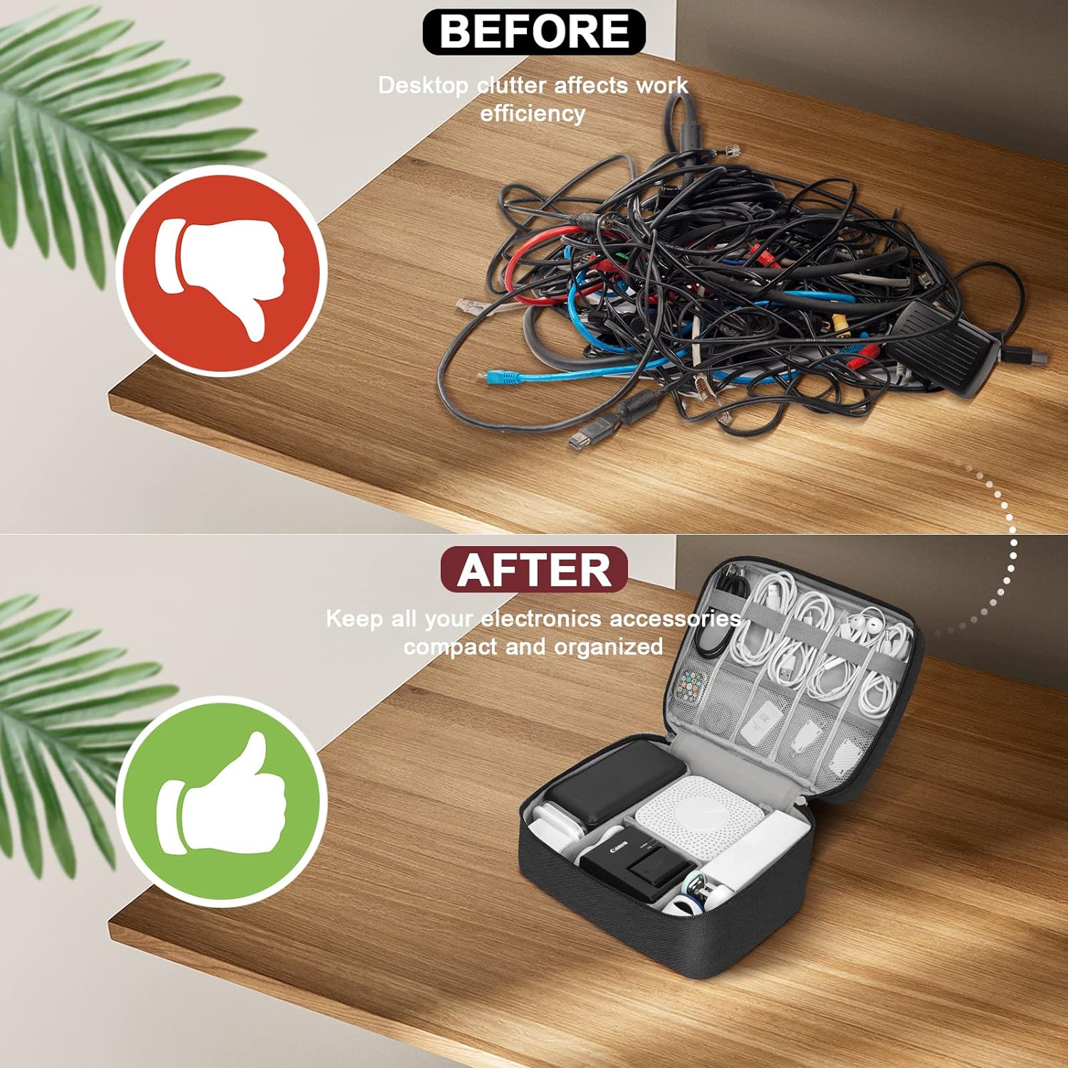 Portable Digital Storage Bag U - Electronics Gadgets Bag recension och pris