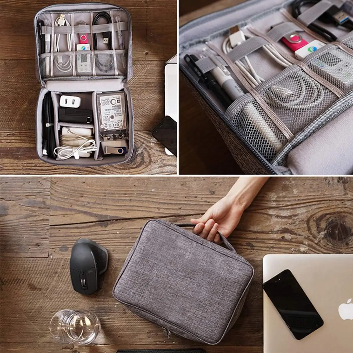 Portable Digital Storage Bag U - Electronics Gadgets Bag recension och pris